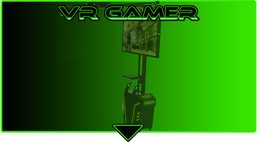 VR gamer adventure themed motion simulated virtual reality - Virtual Rcades in Kelowna, BC