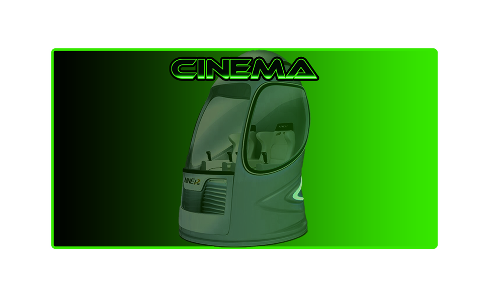 Cinema theme from Virtual Rcades in Kelowna, BC