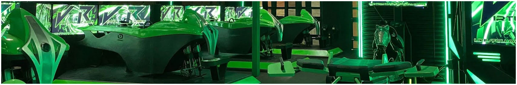 Virtual Rcades is North America's first Motion Simulated Virtual Reality arcade.